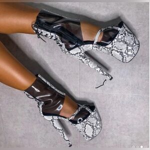 Hella Heels Killer Kingsnake Hybrid 8”